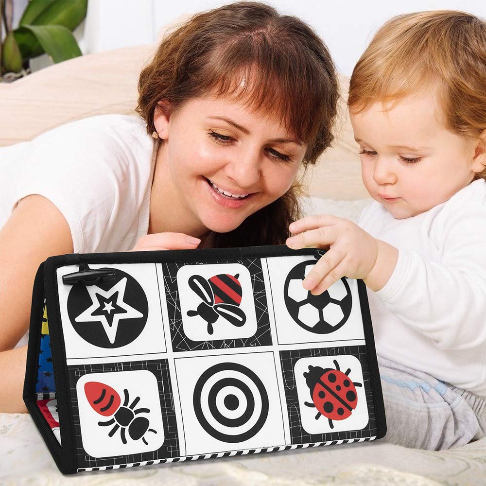 Tummy Time Mirror Toy with Teethers