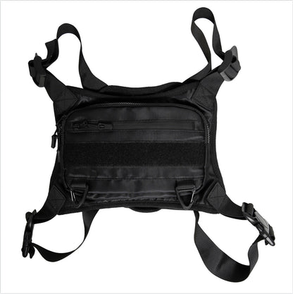 Tactical Sports Mechanical Style Reflective Tooling Chest Bag
