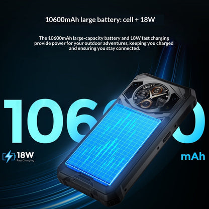 Fossibot F101 Pro Outdoor Waterproof 5.45-inch Small Screen Three Proof Smartphone Android Wireless