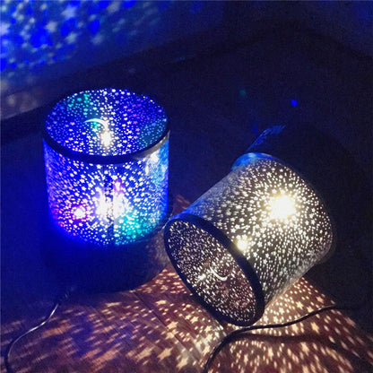 LED Night Light Projector Lamp Colorful Star Light (Random Color)