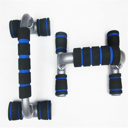 H-shaped Push-up Stand Sponge Hand Grip ABS Fitness Chest Training Grip Bar Fitness Exercise Trainer
