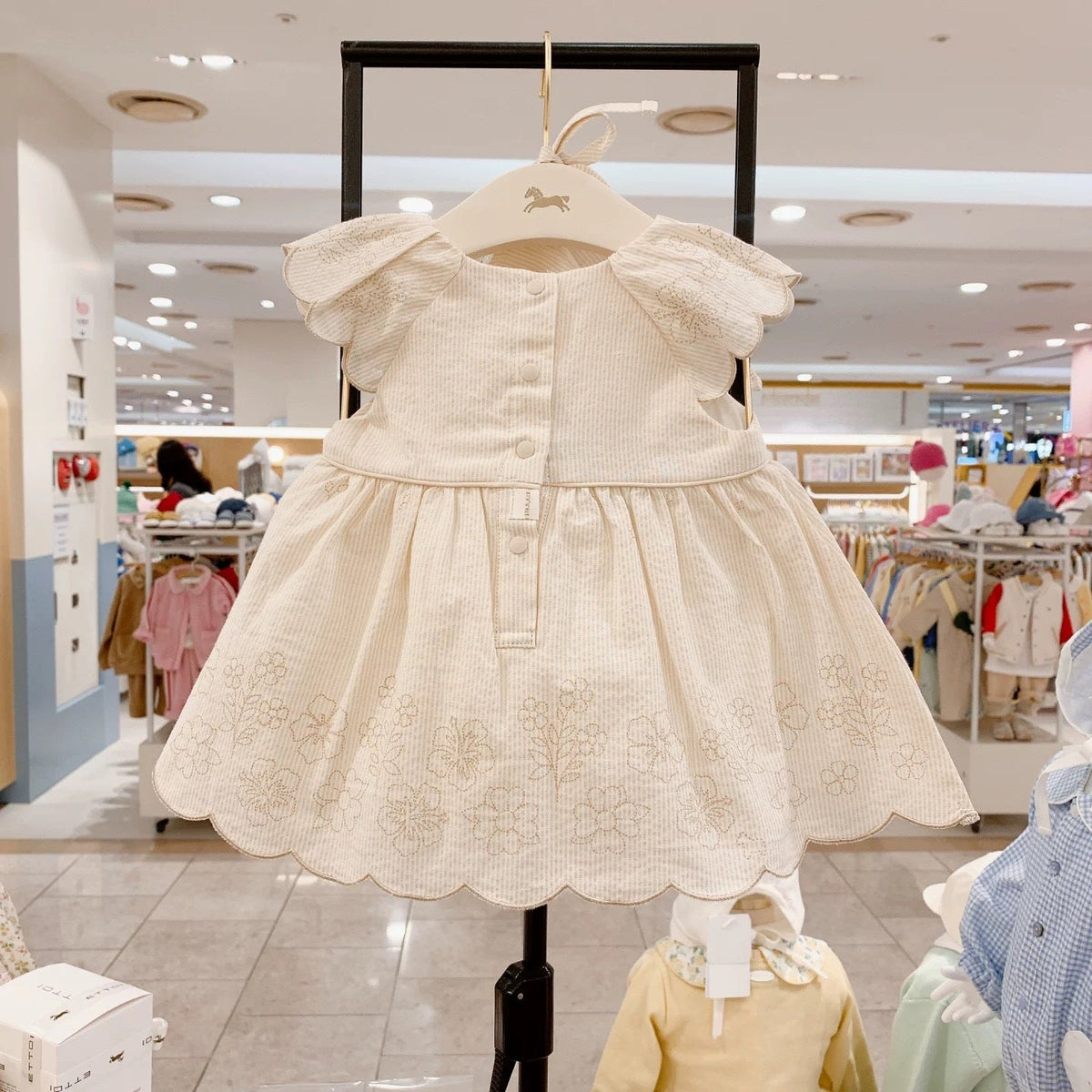 Summer New Arrival Korean-style Romper Dress With Hood For Girls