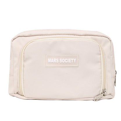 Simple Girl Student Large Capacity Pencil Case