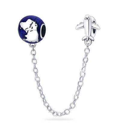 World Travel Series DIY Pendant Necklace And Bracelet Accessories