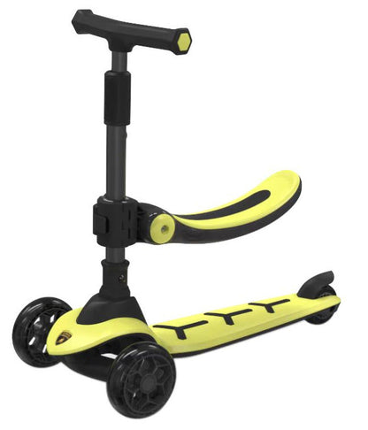 A Scooter That Children Can Sit On Or Ride