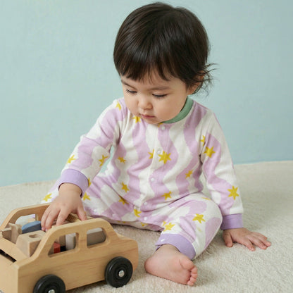 Cotton Long-sleeve Romper For Babies