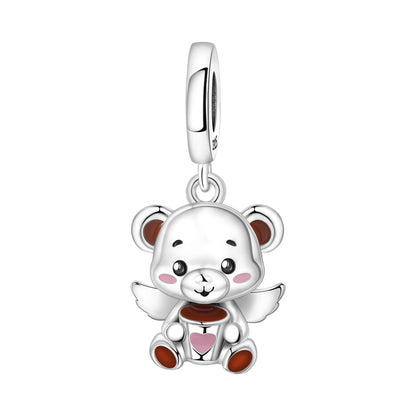 Bracelet Beaded Pendant Playful Sloth And Koala Beads