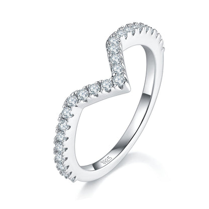 Princess Cut Moissanite Engagement Ring Set S925 Silver, 1 Carat D Color VVS1 Wedding Band With GRA Certificate, US Size 5-9.