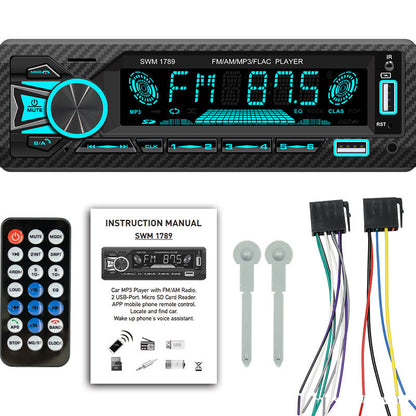 Car MP3 Radio Car Card USB Smart Bluetooth Lossless Music