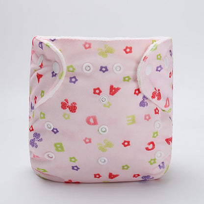 Baby cloth diaper pants cartoon diaper pants