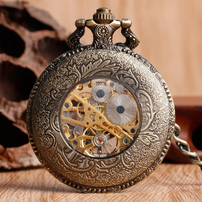 Manual mechanical pocket watch