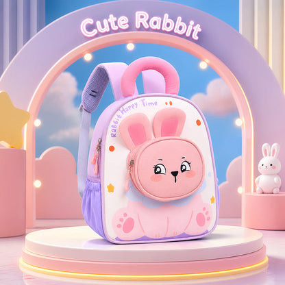 New Cartoon Childrens School Bag Lightweight And Cute For Girls