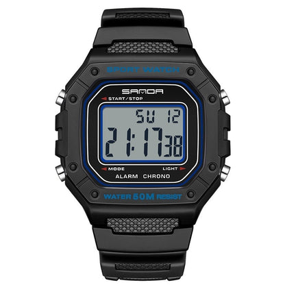 Swimming Waterproof Youth Electronic Watch Simple Alarm Clock