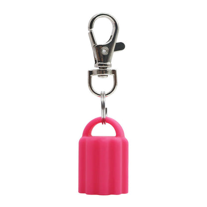 Silicone Universal Lip Gloss Keychain Silicone Cap Lipstick Cover