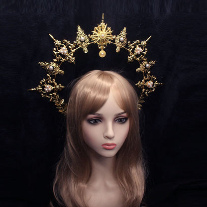 Handmade Sun Crown Accessory Kit Lolita Crown Supplies