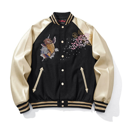 Heavy-duty Embroidered Carp Jacket