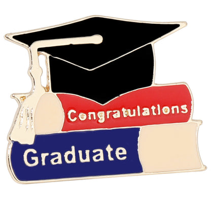 New Graduation Season Bachelors Cap Series Brooch Set