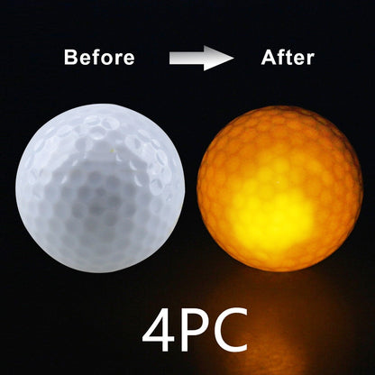 Waterproof LED  Balls For Night Training High Hardness Material For  Practice Balls
