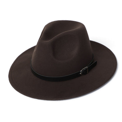 European And American Retro Jazz Hat In The British Style