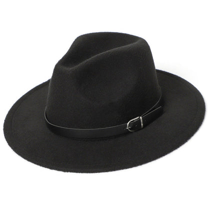 European And American Retro Jazz Hat In The British Style