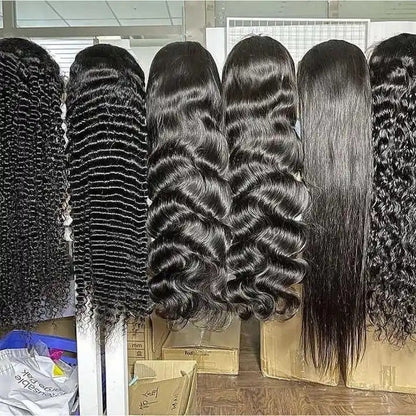 12a Water Wave Human Hair 13x4 Lace Front Wig