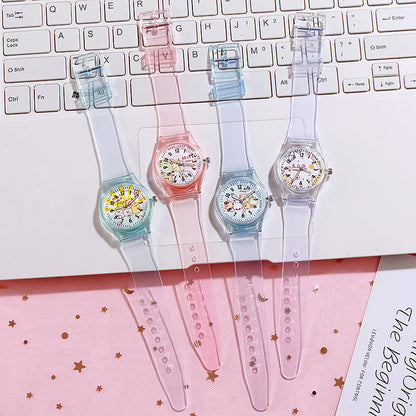Transparent PVC Corner Creature Cartoon Childrens Watch