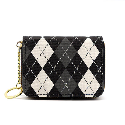 Diamond Zipper Coin Purse Large Capacity