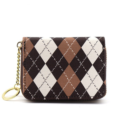 Diamond Zipper Coin Purse Large Capacity