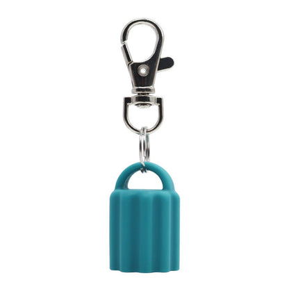 Silicone Universal Lip Gloss Keychain Silicone Cap Lipstick Cover