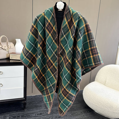Affordable Luxury Fashion Wind Outdoor Autumn And Winter Scarf