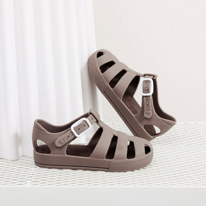 Childrens Velcro-Strap Non-Slip Waterproof Beach Shoes