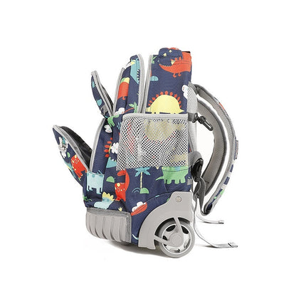 Children's Trolley Schoolbag Student Korean Style Backpack
