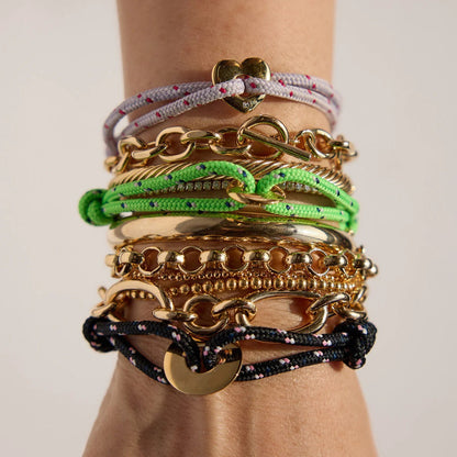 Colorful Dopamine Stainless Steel Bracelet