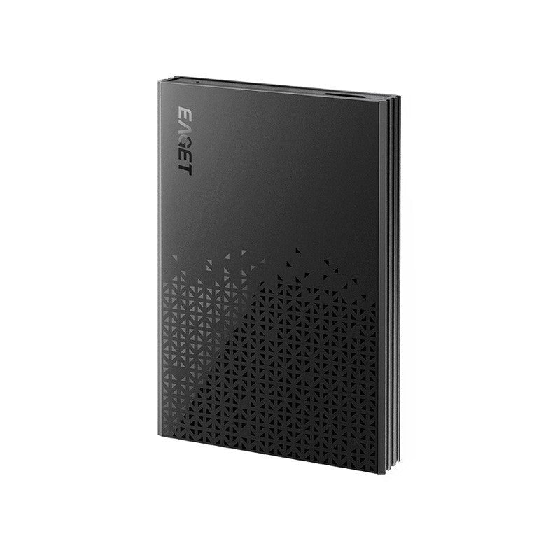 Portable Hard Drive Backup Storage High-speed Shock-resistant Black