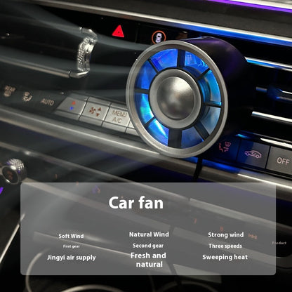 Car Little Fan Car Air Conditioner Colorful Truck Clip