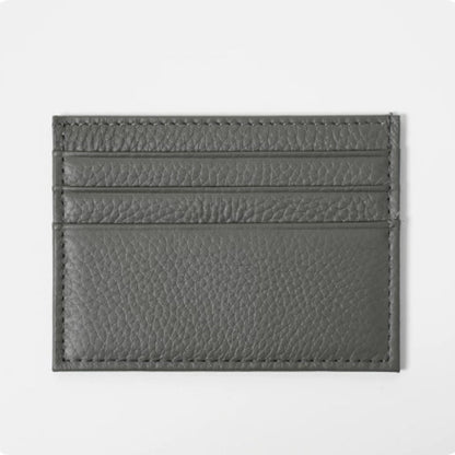 A Simple, Practical, And Exquisite One-piece Card Holder Made Of Top-grain Cowhide.