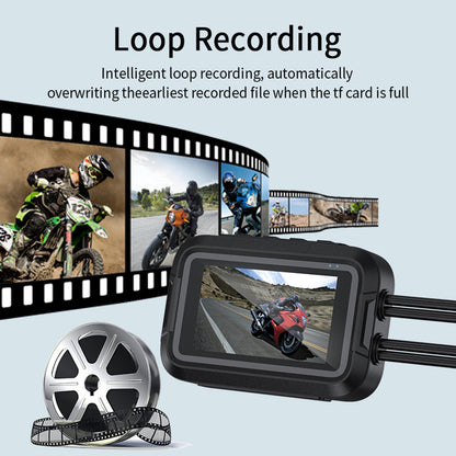 Motorcycle DVR GPS Parking Surveillance HD
