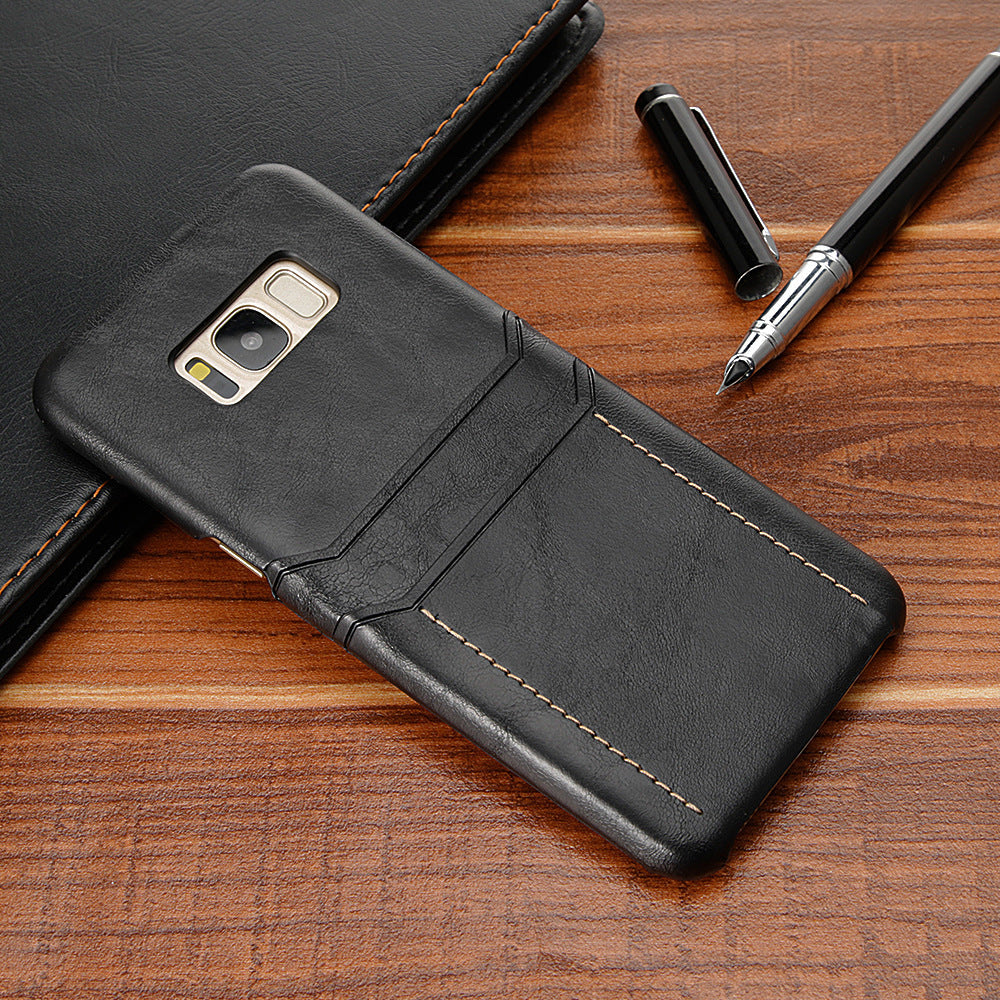 Holster double card anti-fall cover