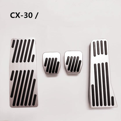 Throttle brake metal pedal cover