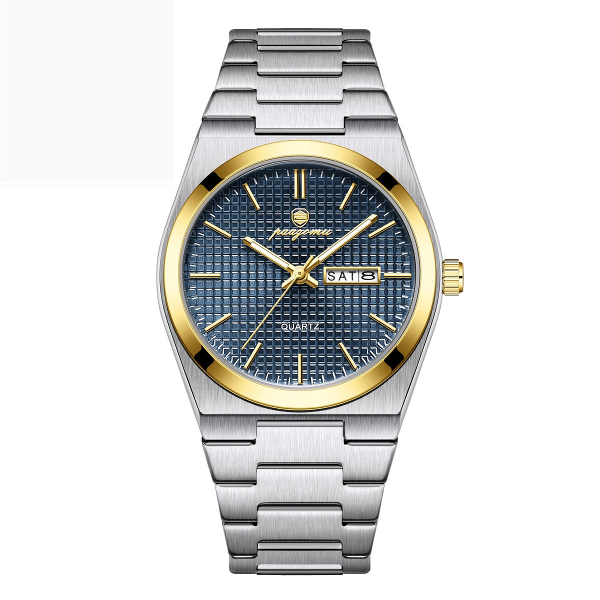 Luminous Quartz Waterproof Calendar Watch