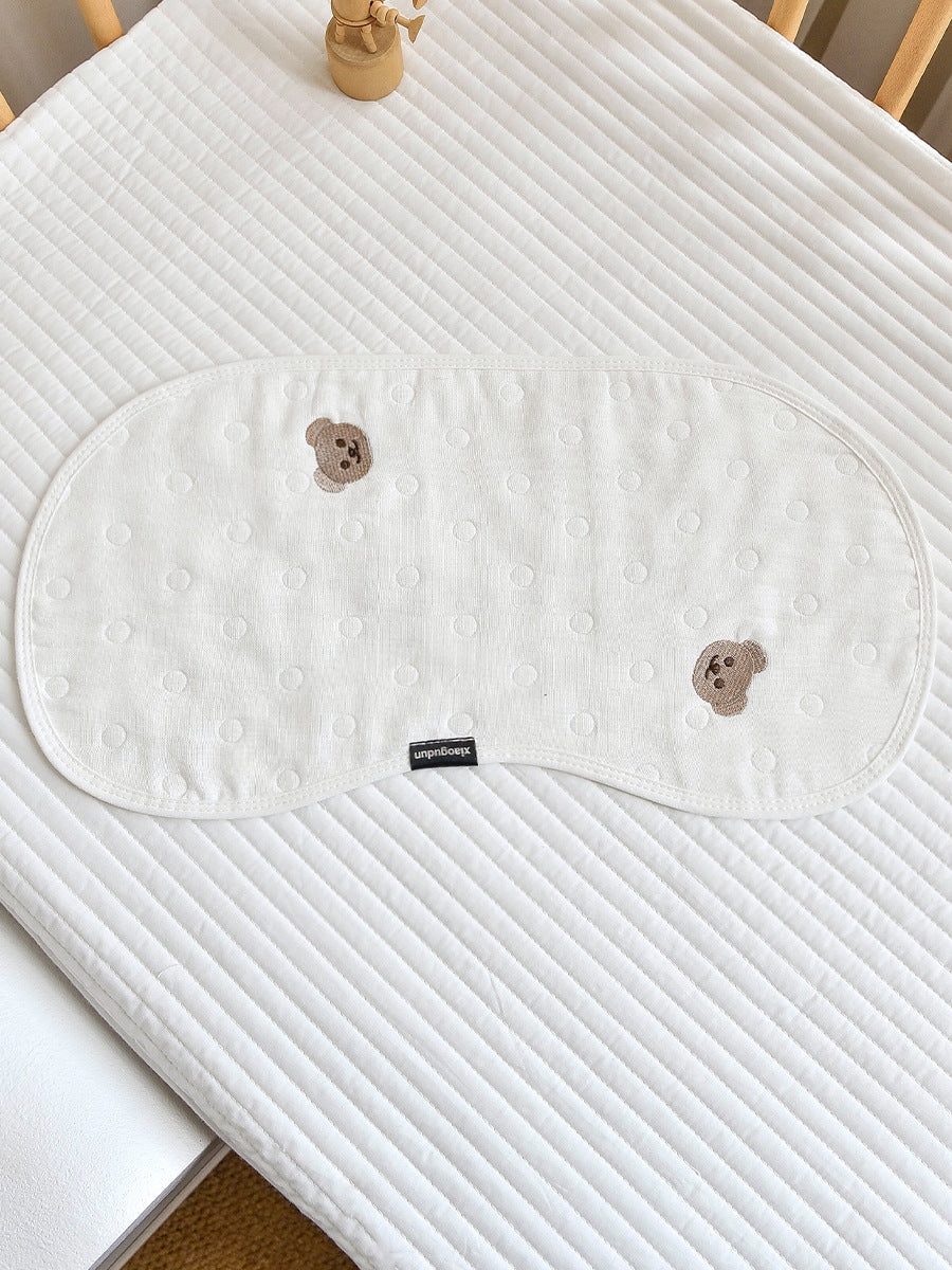 Baby Burp Cloth Shoulder Towel Gauze Pillow And Bib