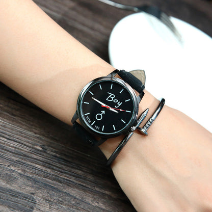Fashionable Harajuku-style Retro Couples Watches