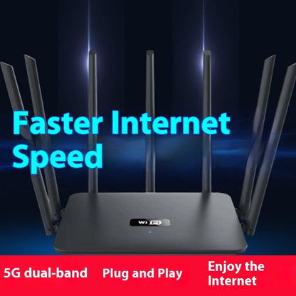 Dual-frequency 5G Gigabit Router Home High-speed Wifi Through-wall Coverage Broadband