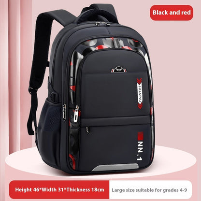 Children's Junior And Middle School Students Large Capacity Backpack