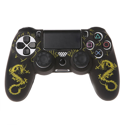 Laser Camouflage Silicone Rubber Sleeve Dragon Pattern Protective Sleeve