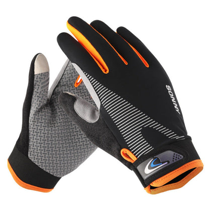 Outdoor Cycling Gloves Sun Protection Wear-resistant Shock Absorption