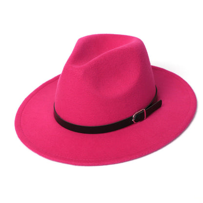 European And American Retro Jazz Hat In The British Style