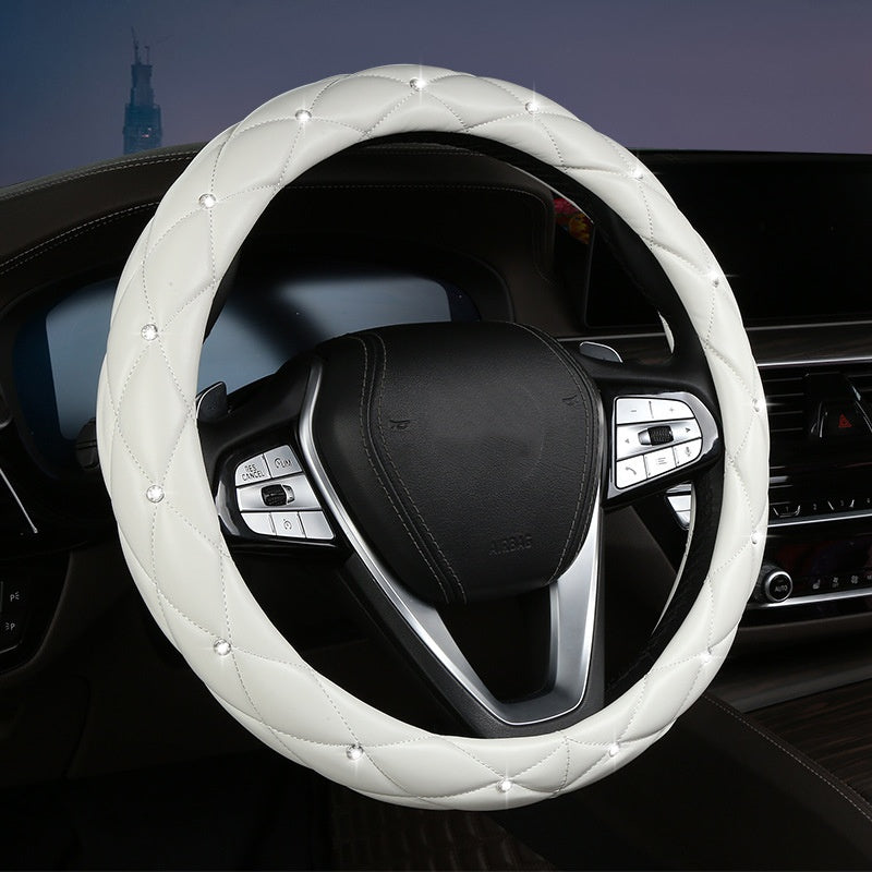 Winter Car Steering Wheel Cover