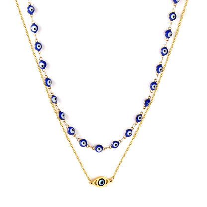 Sweet-and-cool Edgy Two-layer Waist Chain
