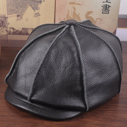 Outdoor Leisure Middle-aged And Elderly Peaked Cap Winter